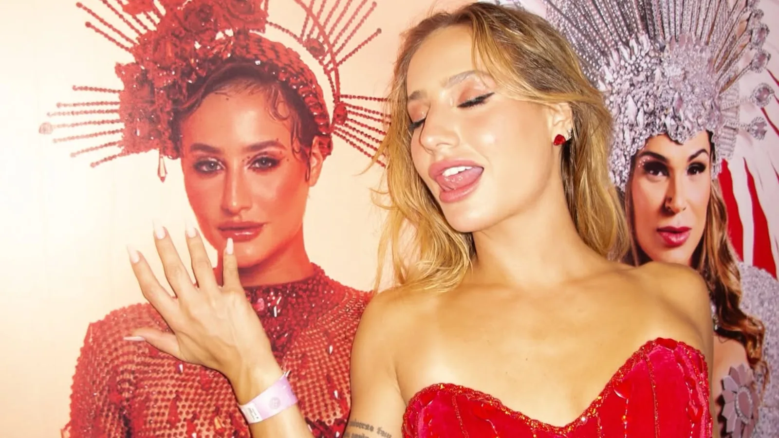 Bruna Griphao mostra bronzeado durante pausa nos ensaios de Carnaval
