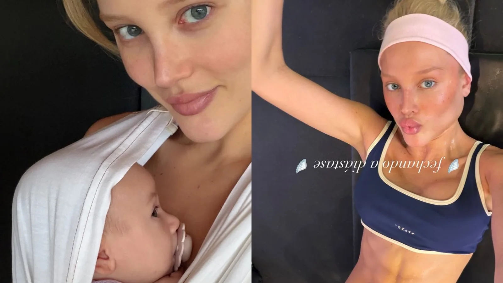 Malu Borges revela rotina de exercícios dois meses após o parto