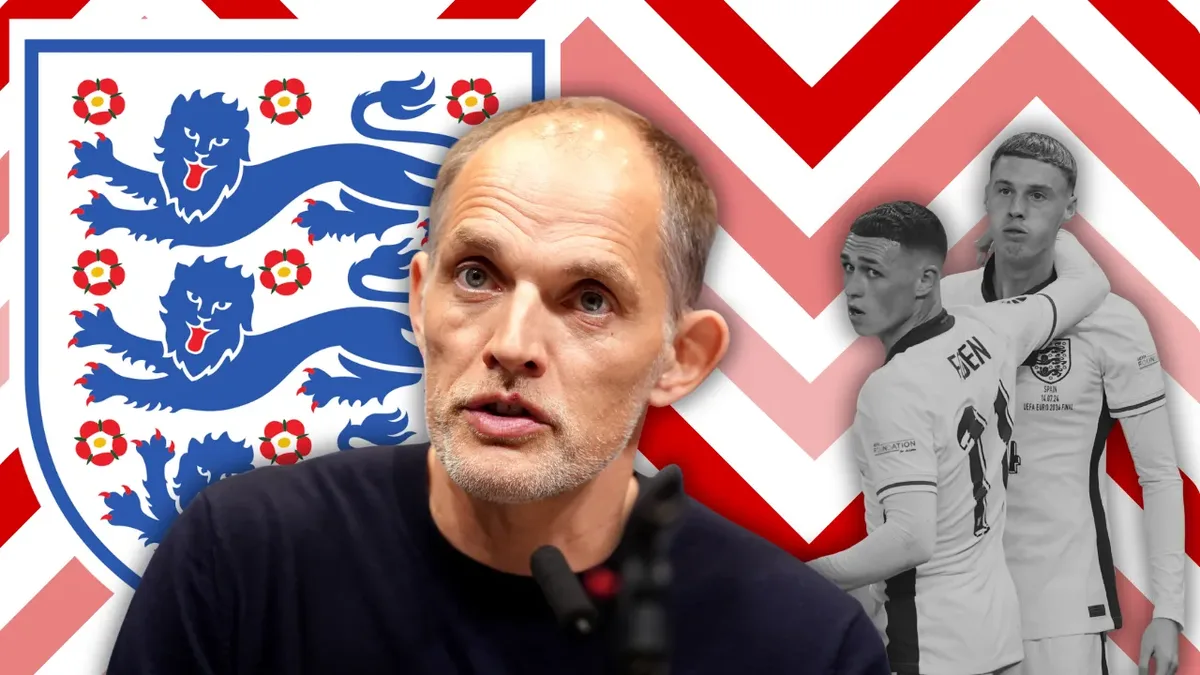 Tuchel testa nova hierarquia na Inglaterra após a Copa de 2026