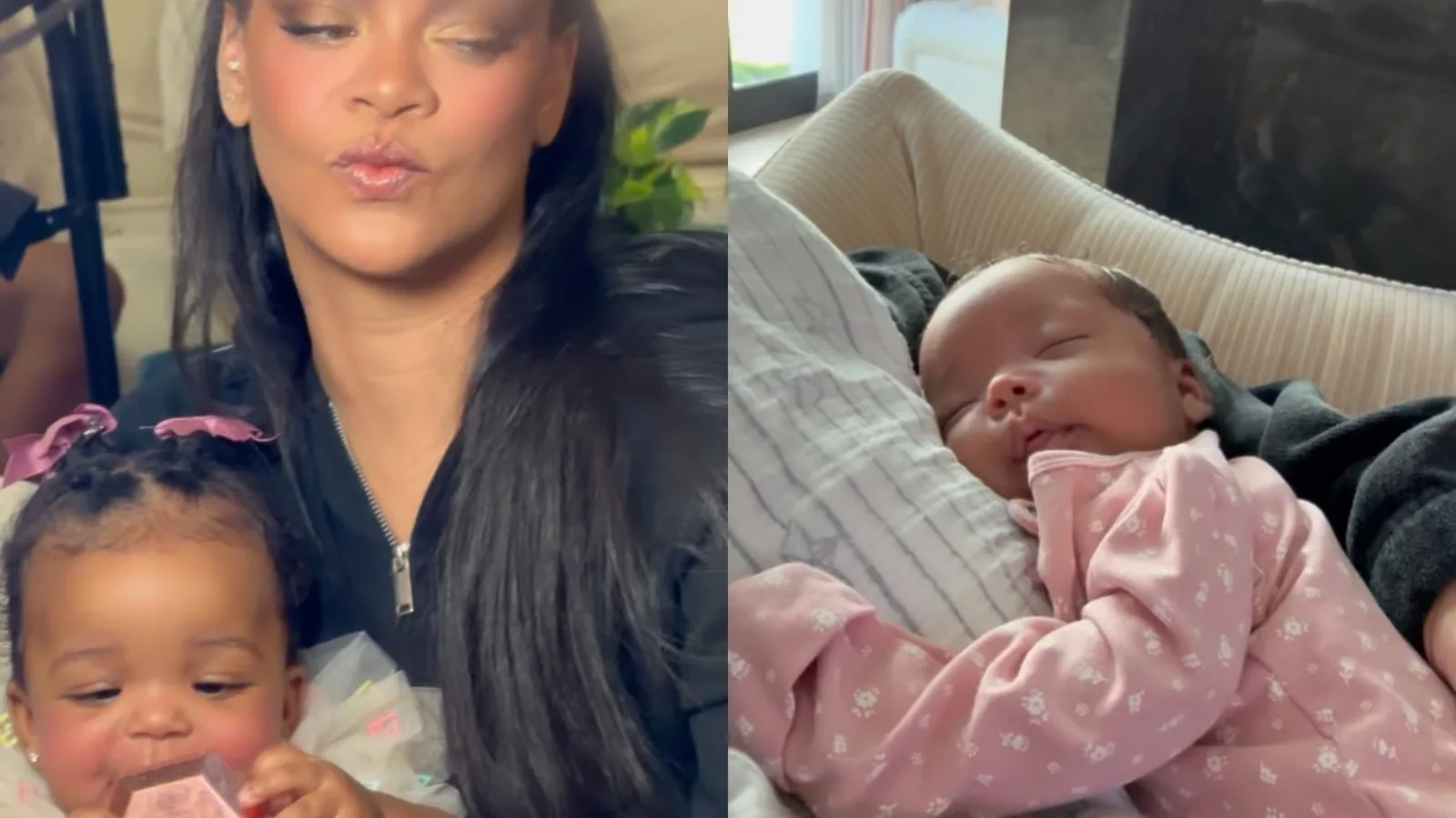 Rihanna compartilha fotos de Rocki no aniversário de 1 ano