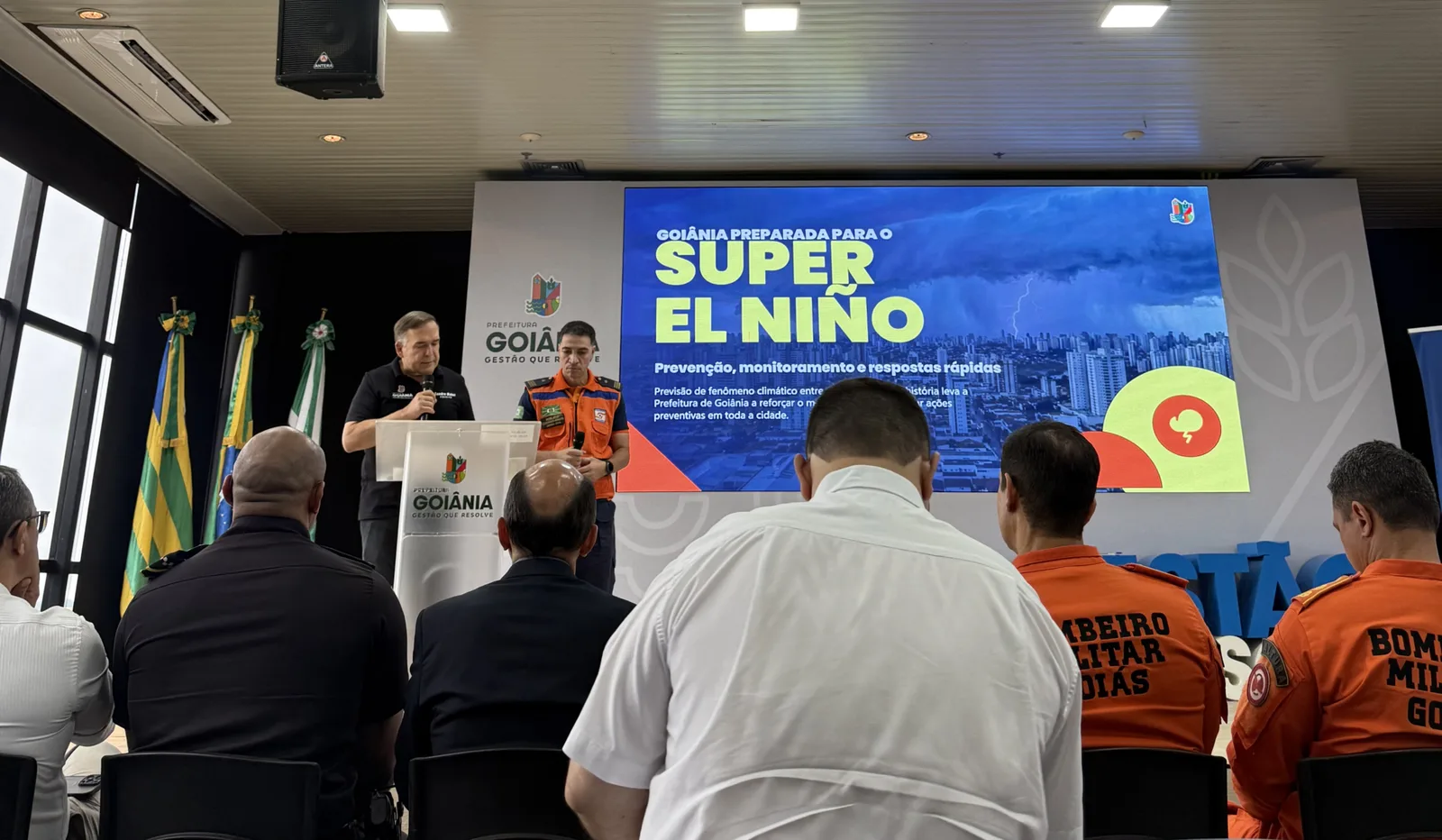 Goiânia prepara equipes e equipamentos para chuvas associadas ao super El Niño