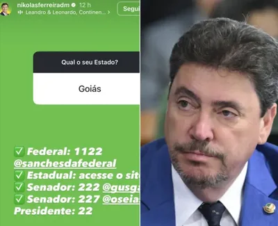 Nikolas Ferreira cita candidatos do PL e não menciona Wilder em Goiás
