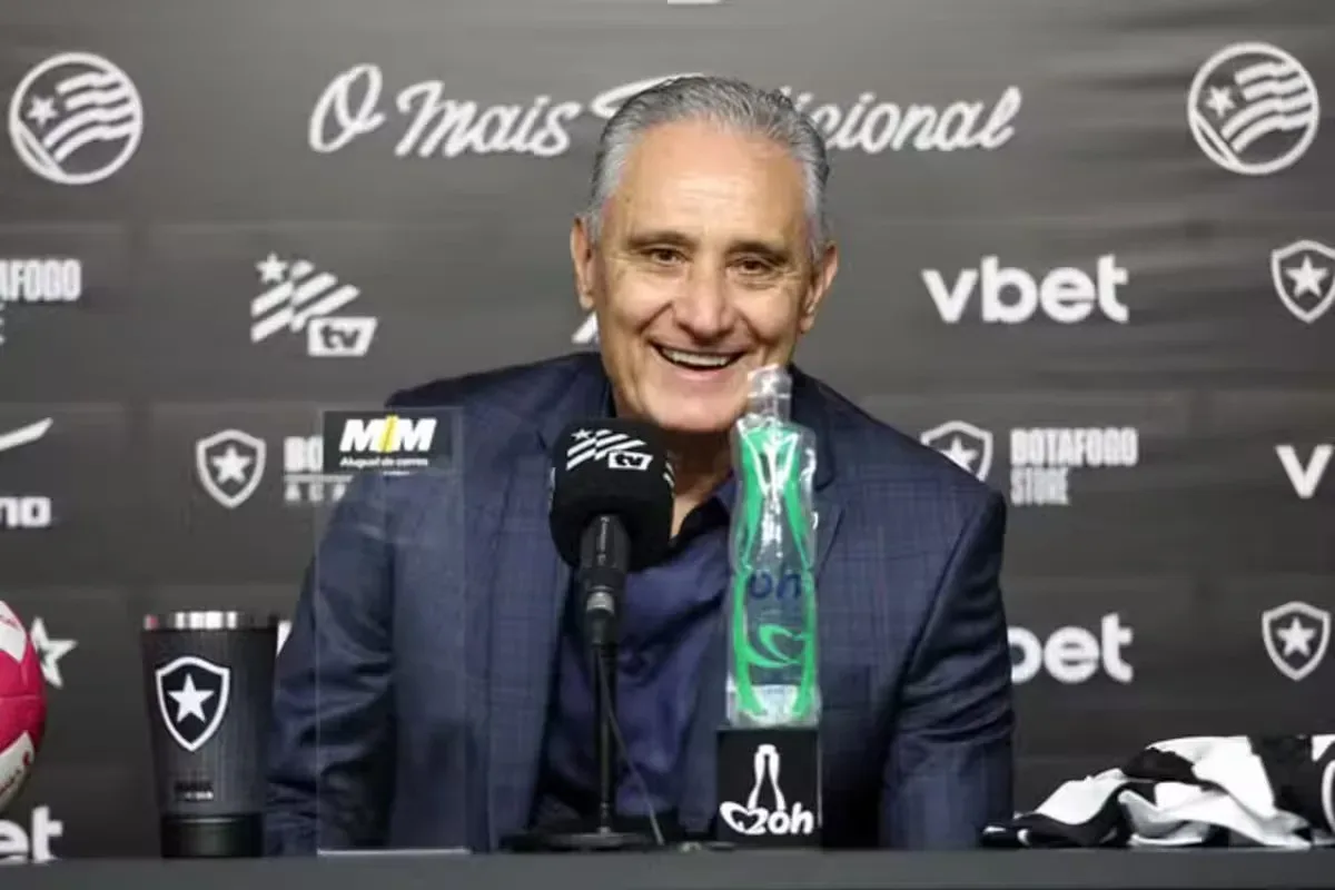 Tite define 45 pontos como primeira meta no Botafogo