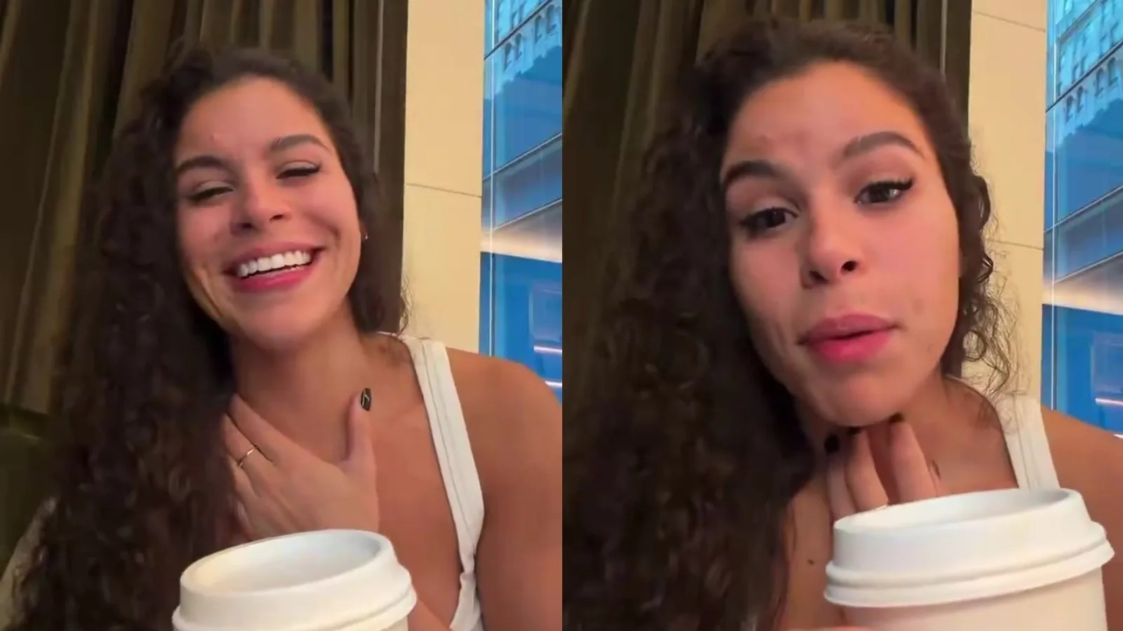 Priscila Evellyn relata beijo com ator e critica postura de artista