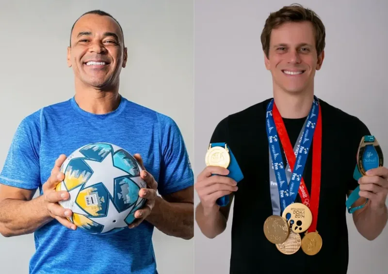 Copa Sesc reúne Cafu e César Cielo em encontros gratuitos em Goiânia