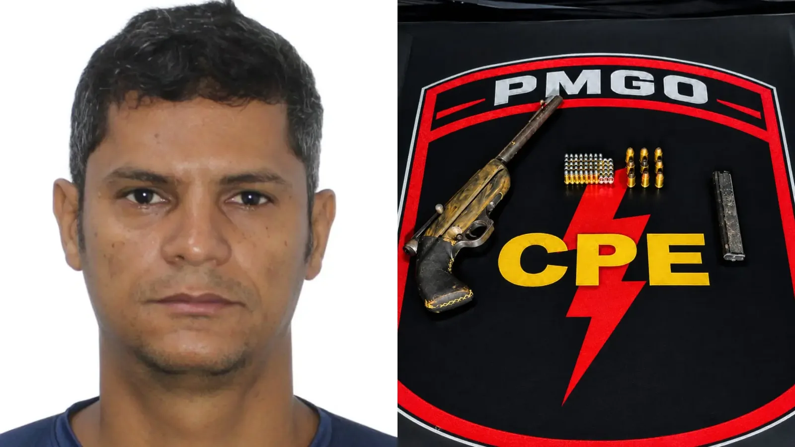 Suspeito de matar companheira é preso após fuga para área de mata em Goiás