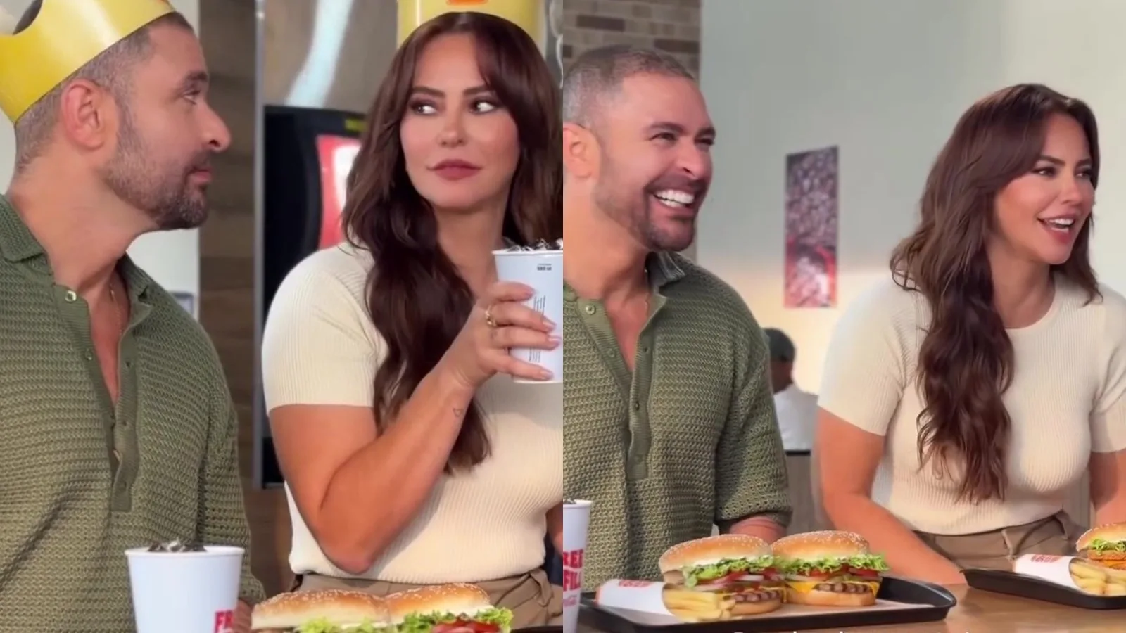 Paolla Oliveira e Diogo Nogueira aparecem juntos em campanha publicitária