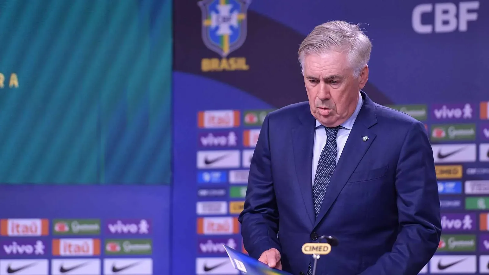 Ancelotti anuncia lista do Brasil após a Copa nesta quarta-feira