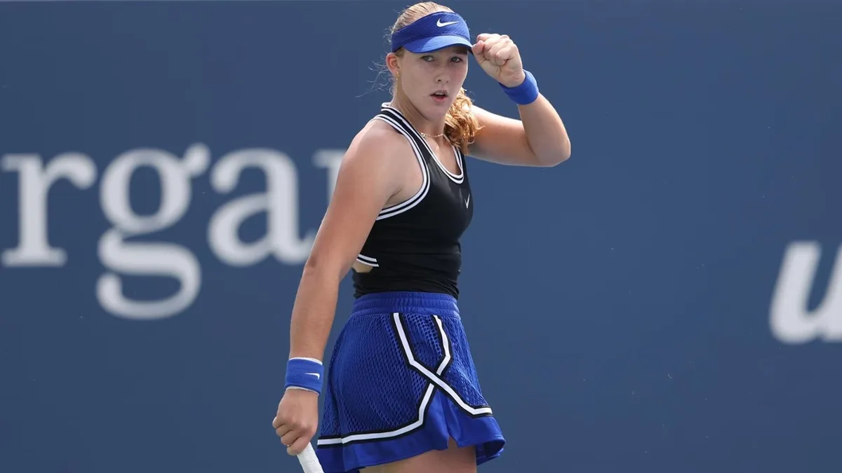 Andreeva supera Bartunkova e chega pela primeira vez às oitavas do US Open