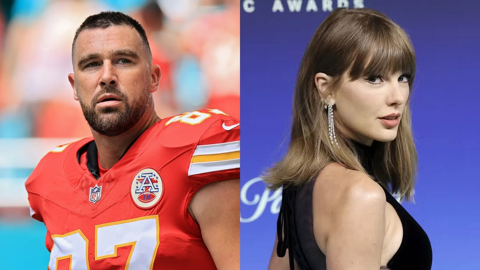 Taylor Swift faz história no VMA, e Travis Kelce comemora de Miami