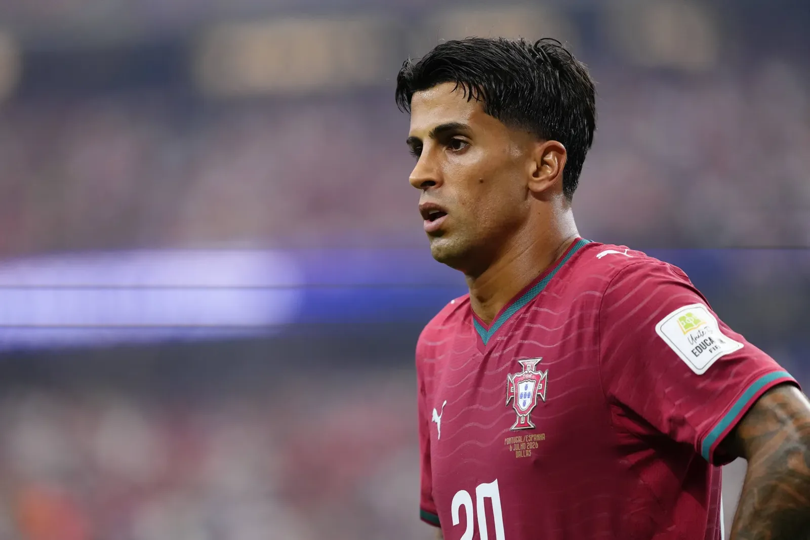 Cancelo destaca trabalho de Jorge Jesus e divide culpa por queda de Portugal