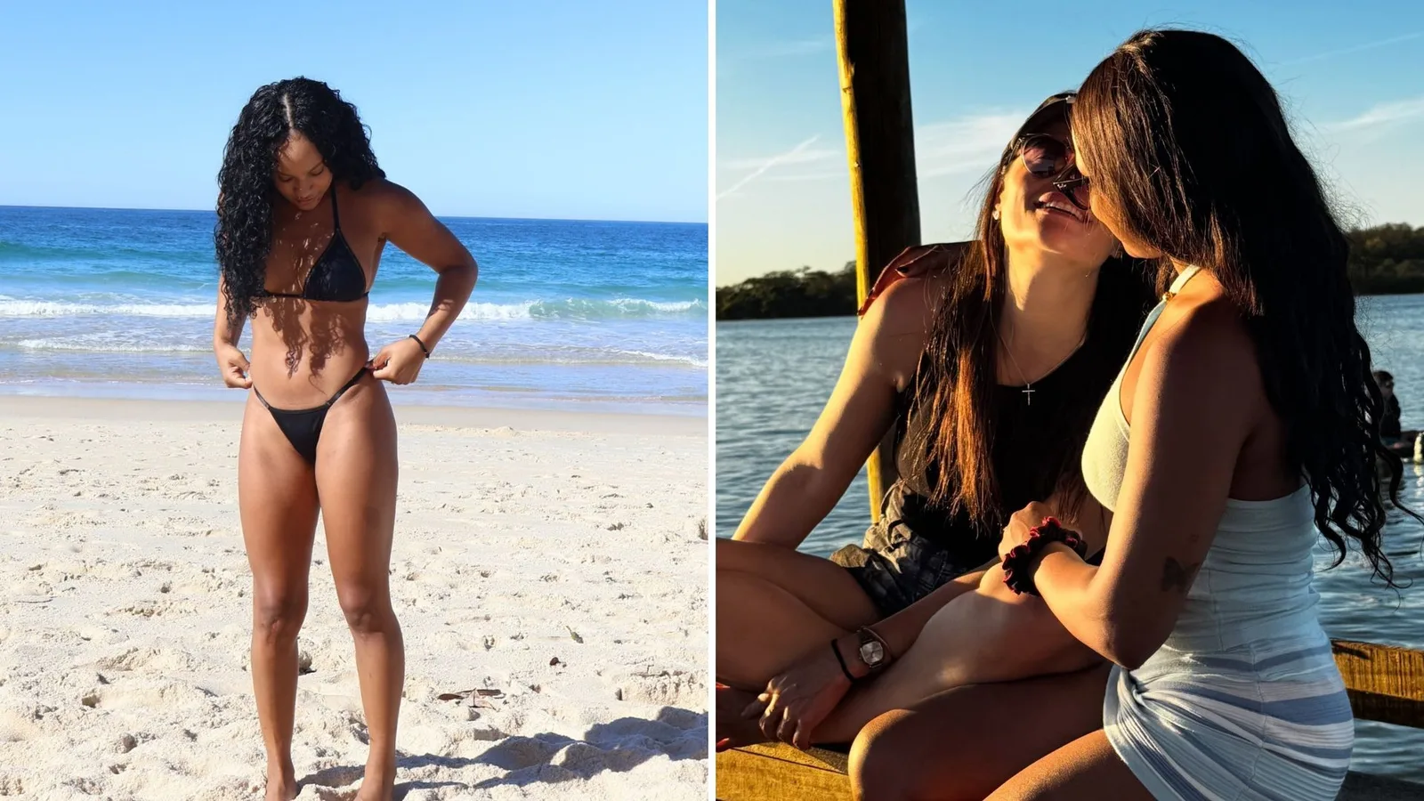 Rebeca Andrade compartilha momentos de descanso e carinho com empresária