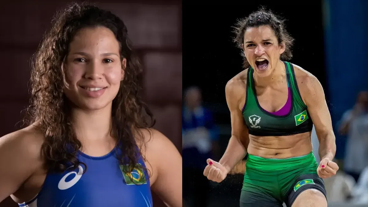 Laís Nunes leva prata e Kamilla Barbosa conquista bronze no wrestling