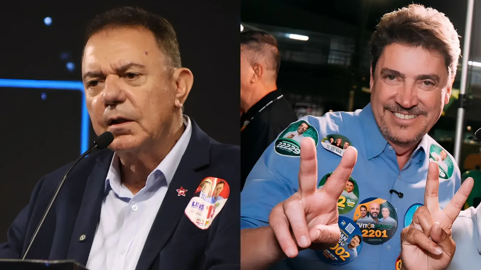 Luis Cesar Bueno amplia confronto com Wilder Morais na reta final em Goiás