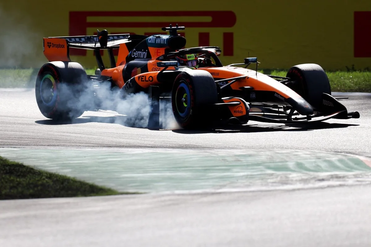 Piastri perde três posições no grid do GP da Itália após obstrução
