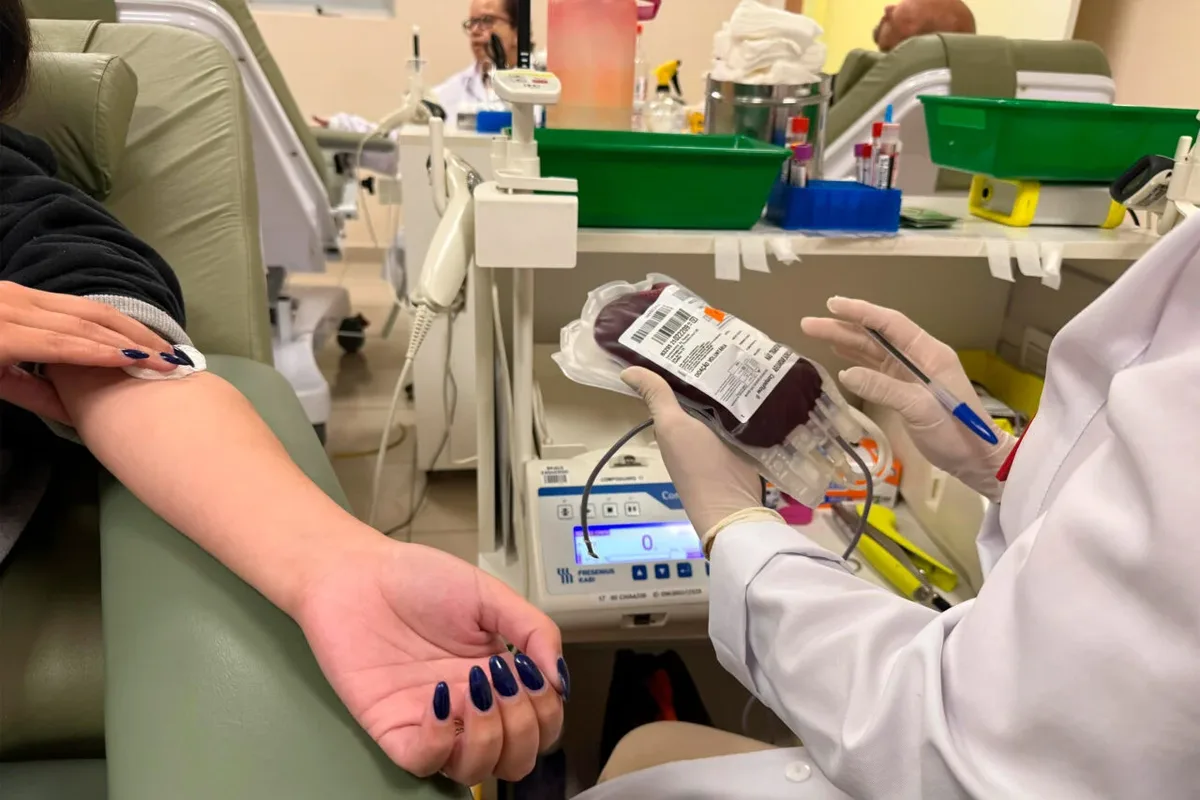 Doações de sangue no SUS atingem maior taxa desde a pandemia