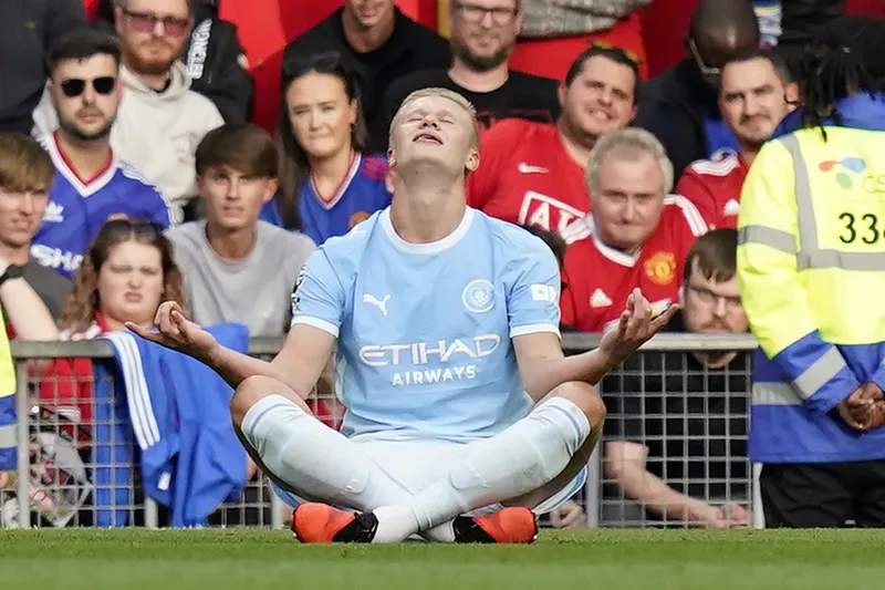 Haaland decide clássico e vira maior artilheiro do dérbi na era Premier League