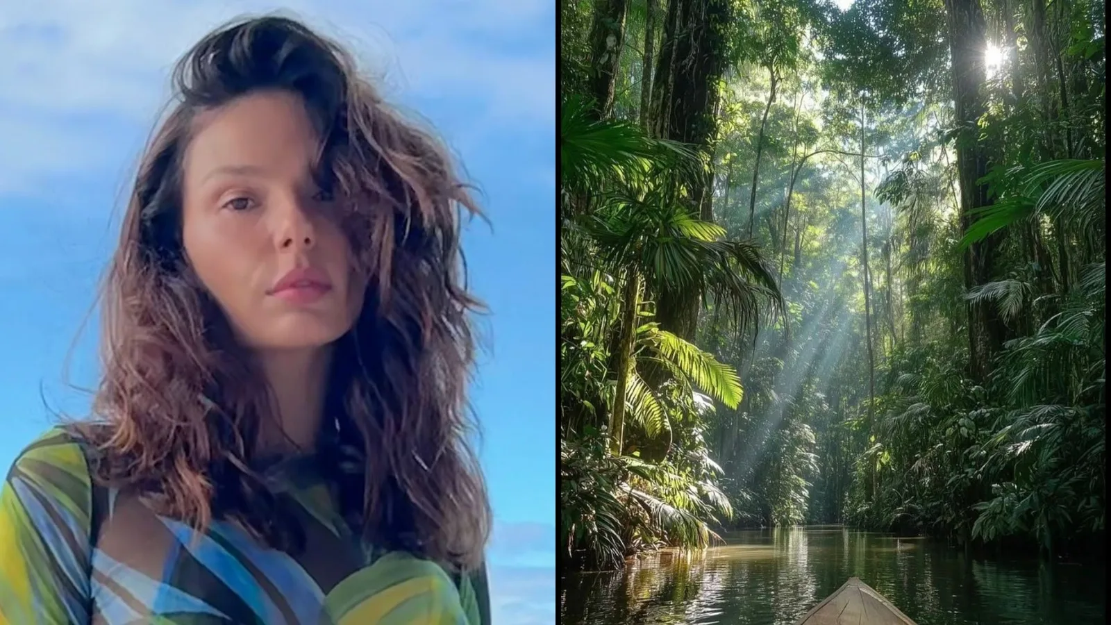 Isis Valverde conta como a floresta mudou seu olhar sobre a natureza