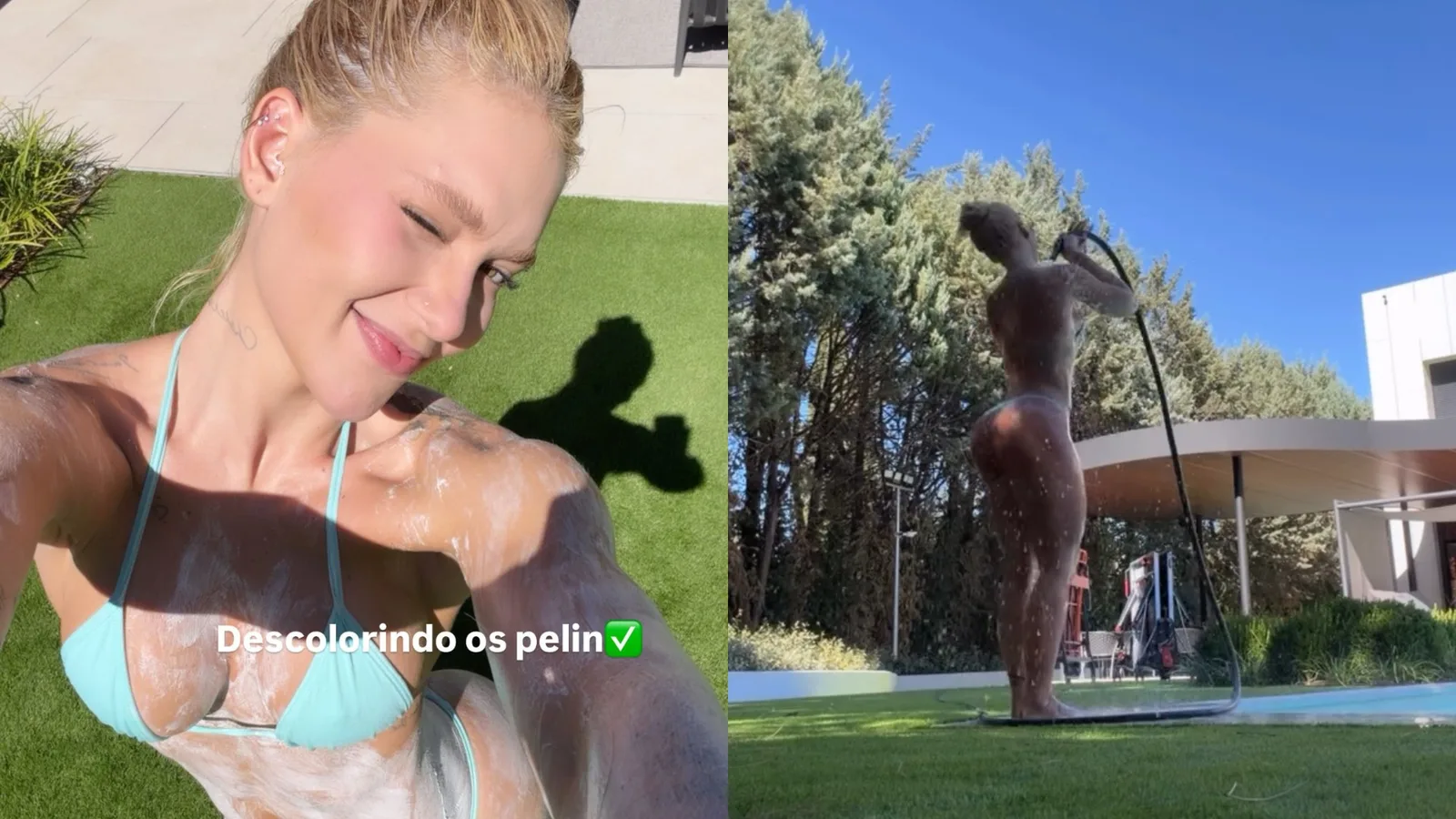 Virginia Fonseca mostra rotina de beleza e lazer na casa de Vini Jr. em Madri