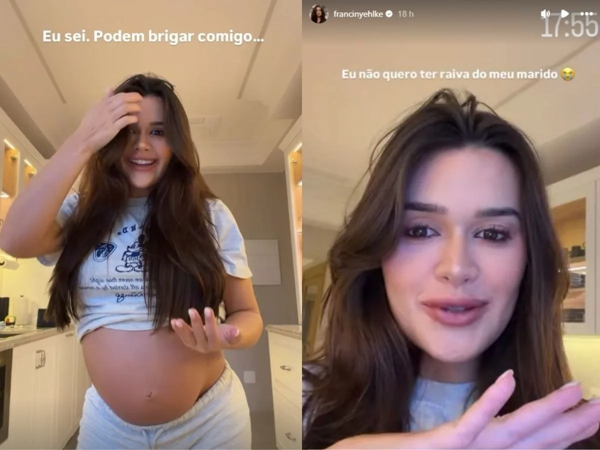 Franciny Ehlke teme conflitos no pós-parto durante reta final da gravidez