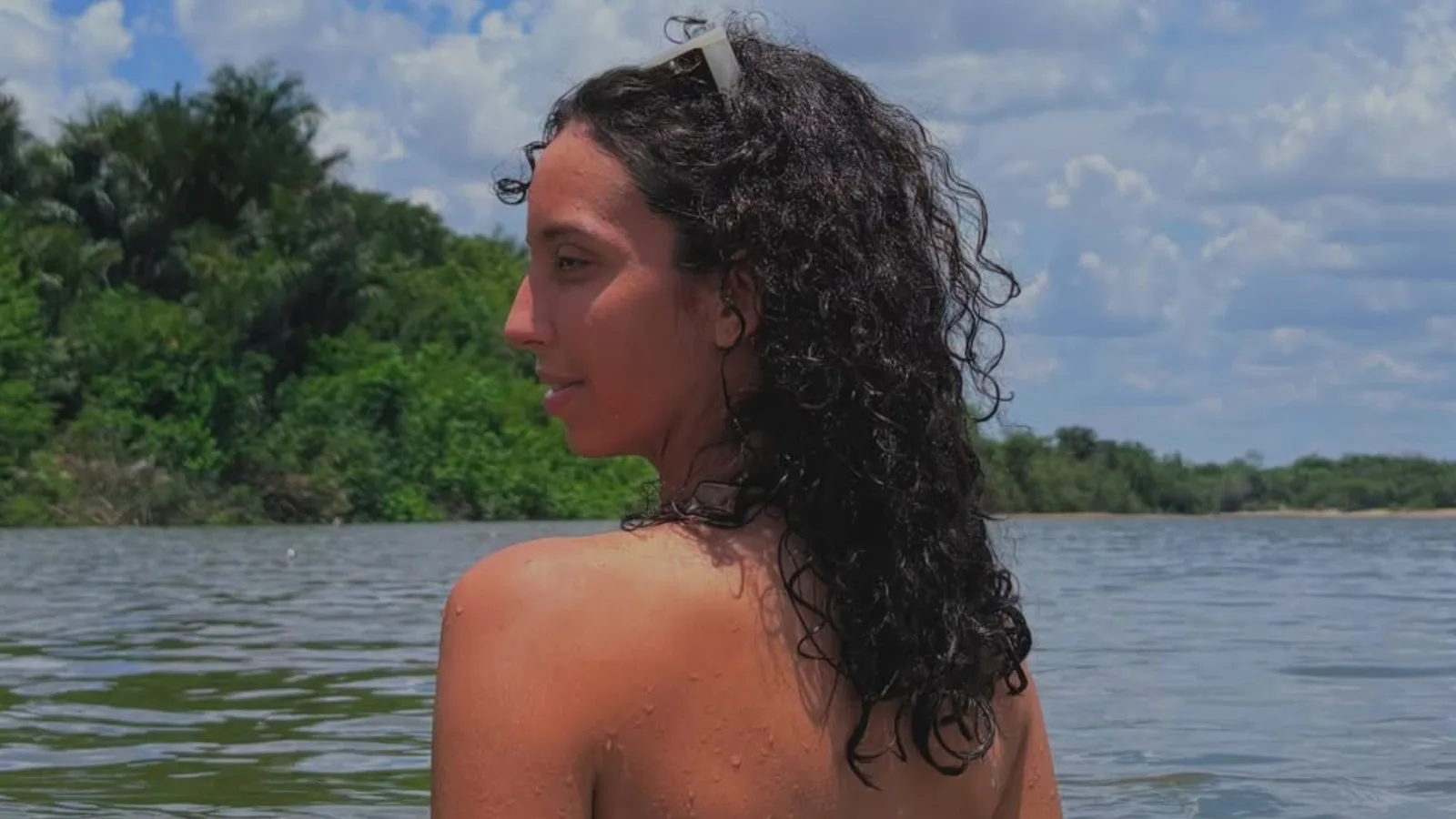 Agnes Brichta mostra rotina de trabalho e lazer durante viagem a Roraima