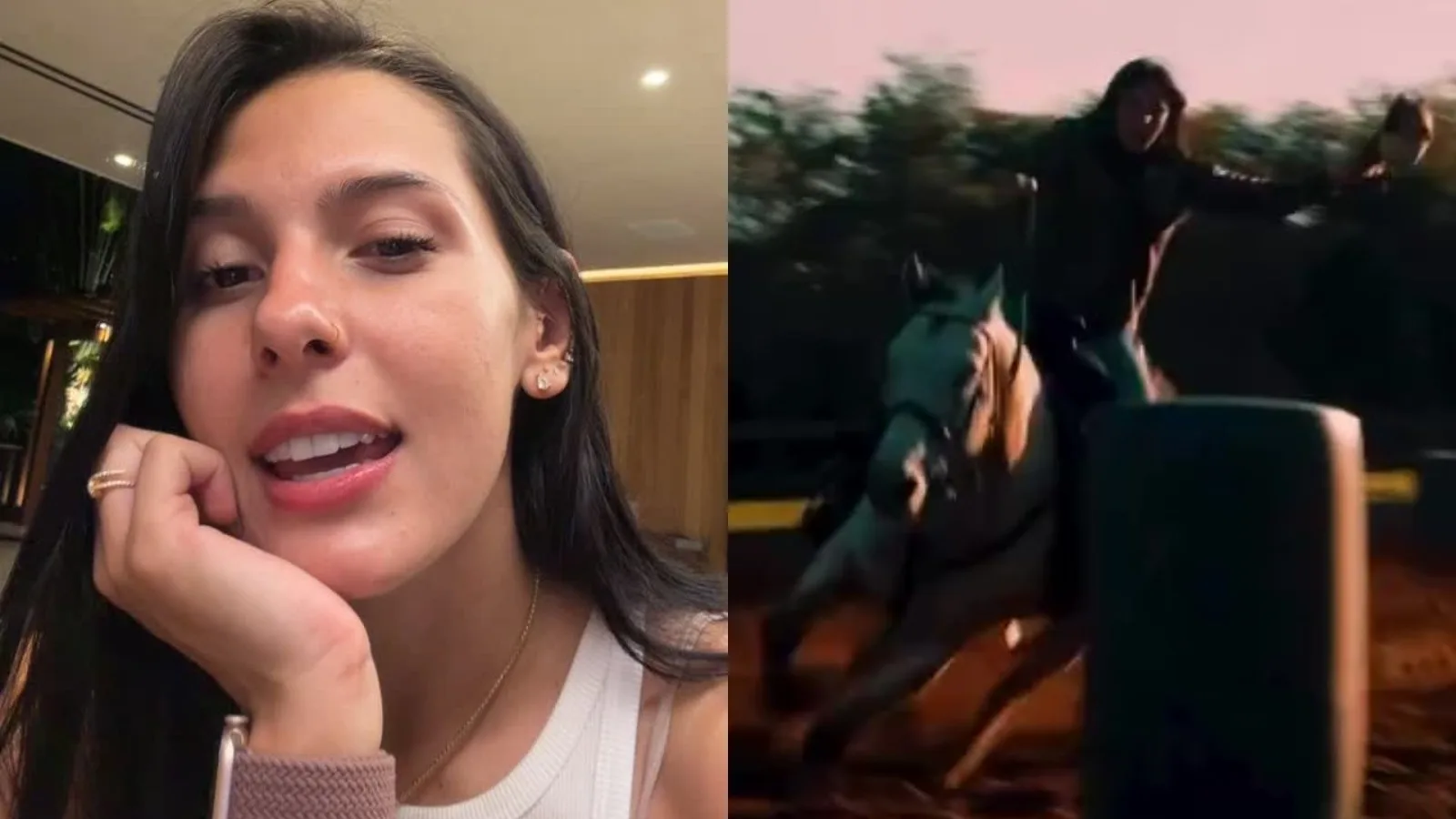 Ana Castela explica pausa na prova dos três tambores por causa da chuva