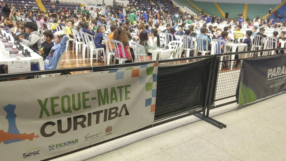 Ginásio do Tarumã recebe quarta etapa do Xeque-Mate neste sábado