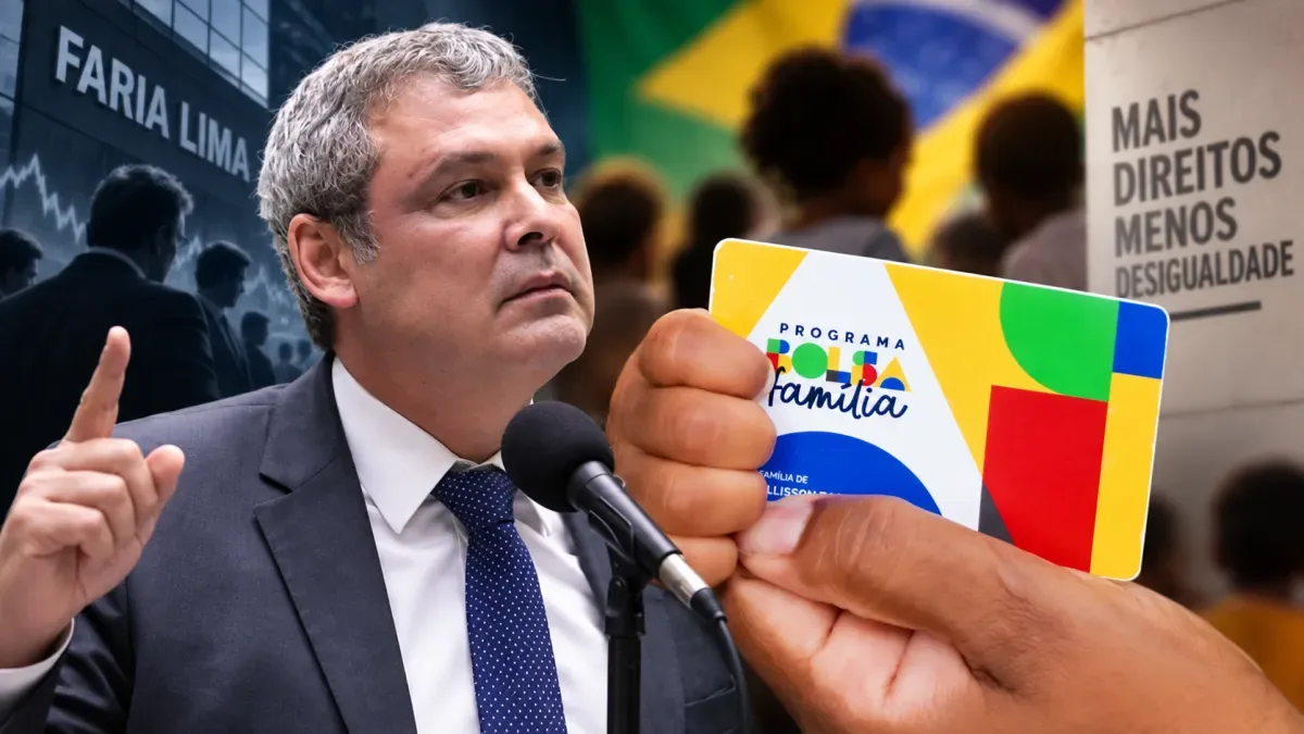 Lindbergh rebate “gritaria da Faria Lima” e defende reajuste do Bolsa Família
