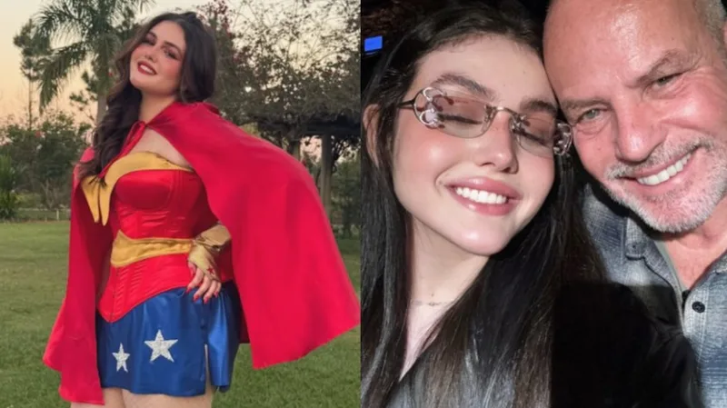 Maysa Matarazzo celebra aniversário antecipado com fantasia de Mulher-Maravilha