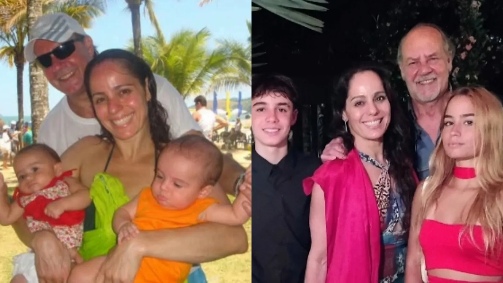 Claudia Mauro celebra 16 anos dos gêmeos Pedro e Carolina