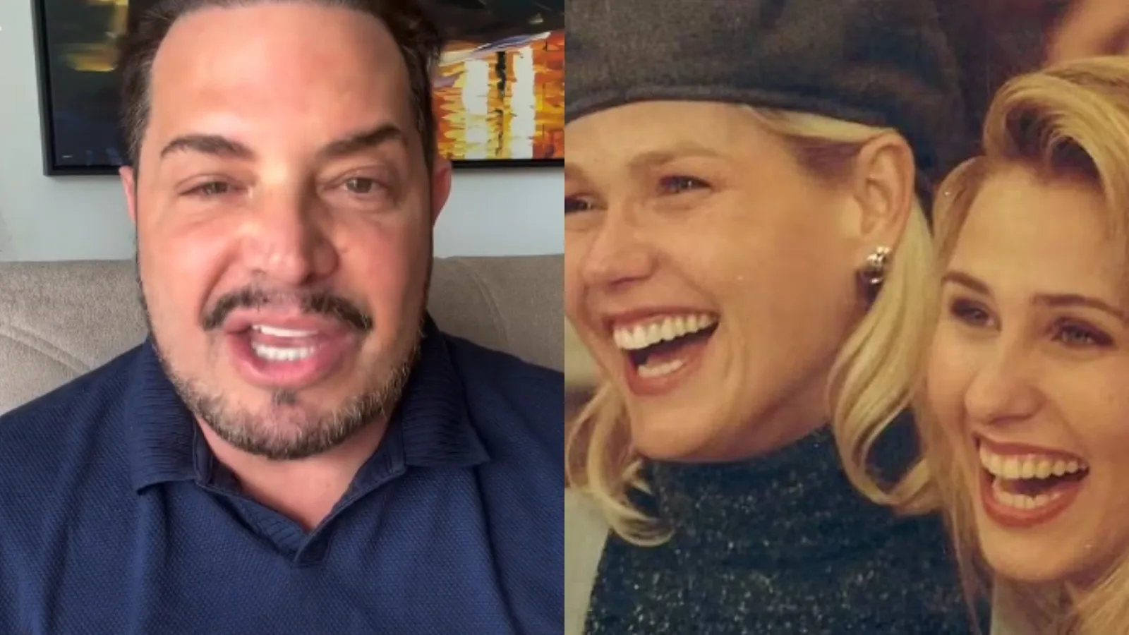 Conrado defende Andrea Sorvetão em disputa judicial com Xuxa