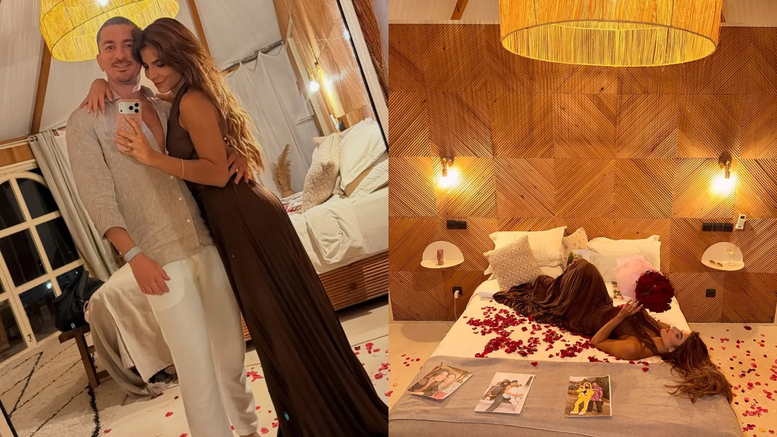 Hariany Almeida celebra aniversário com surpresa romântica no Marrocos