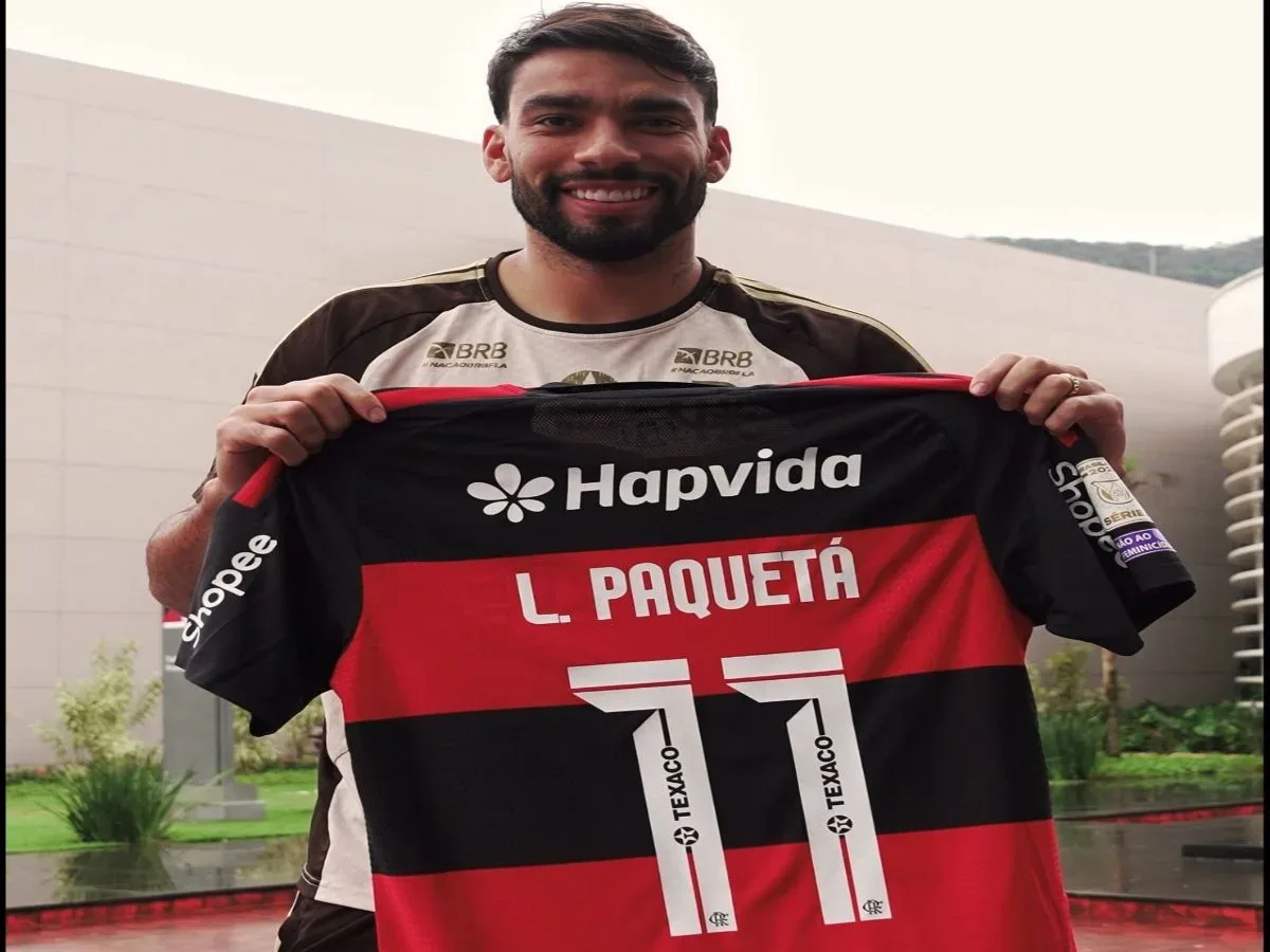 Paquetá troca a camisa 20 pela 11 no Flamengo