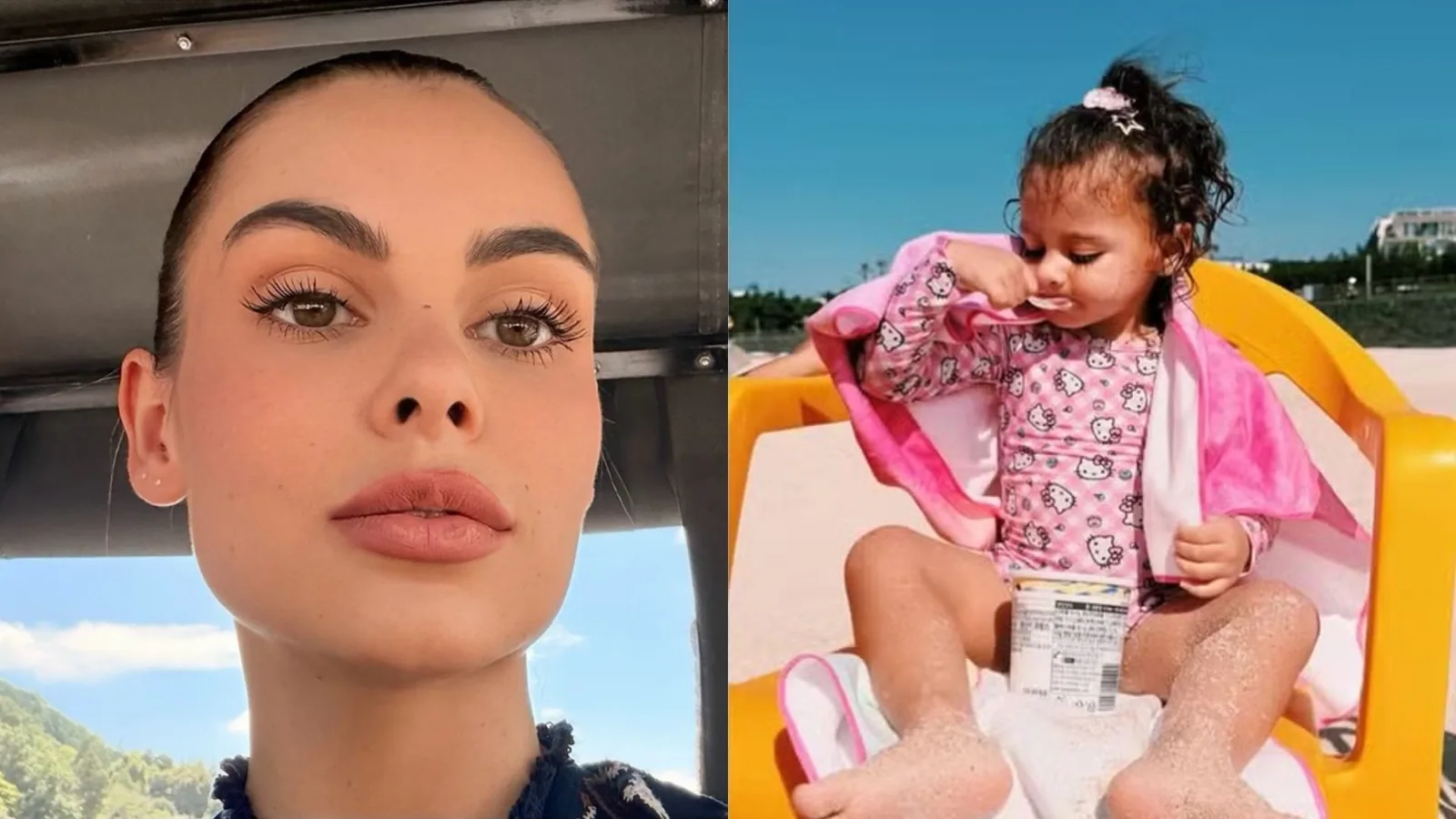 Amanda Kimberlly encerra viagem pela Ásia ao lado da filha, Helena
