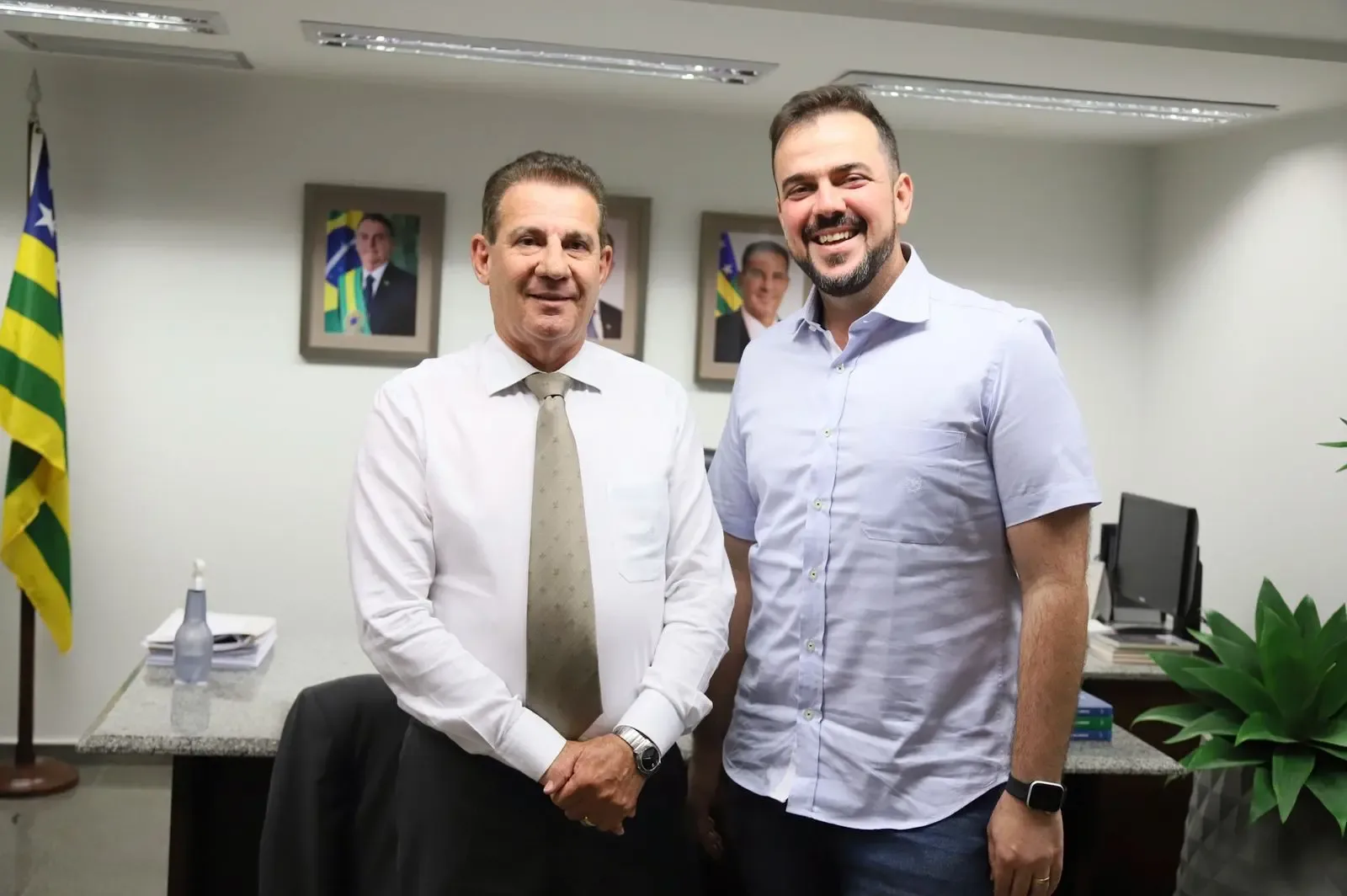 Vanderlan diz que relação com Mendanha voltou a ter momentos de paz