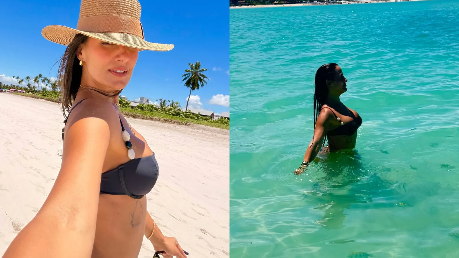 Carol Peixinho compartilha férias em Alagoas e chama viagem de sonho