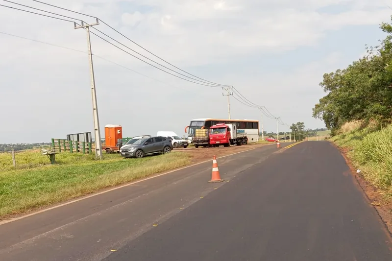 DER alerta para mudanças no tráfego da PR-490 entre Iporã e Altônia