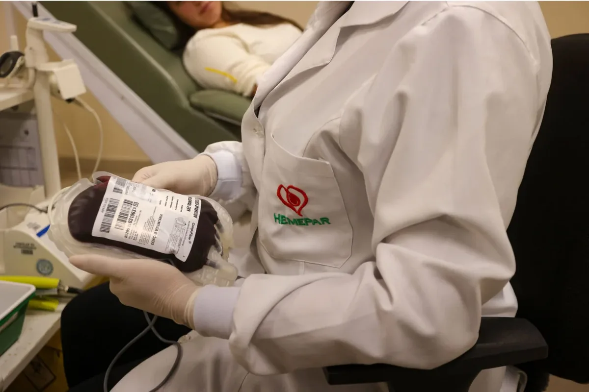 Hemepar alerta para baixa de sangue O+ e O- no Paraná
