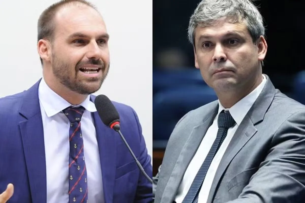 Contra atuação de Eduardo Bolsonaro, líder do PT na Câmara quer criar lei para crime de alta traição à pátria
