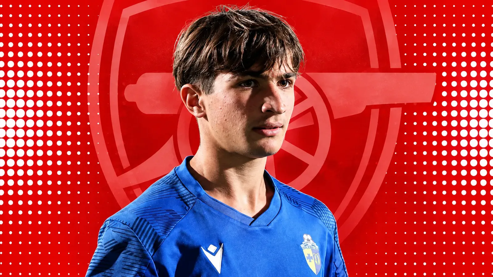 Arsenal fecha pré-acordo com atacante georgiano de 17 anos para 2027