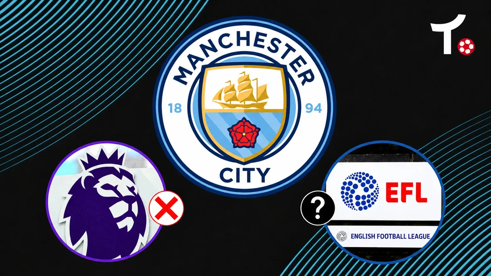 Expulsão do Manchester City não garantiria vaga na Championship