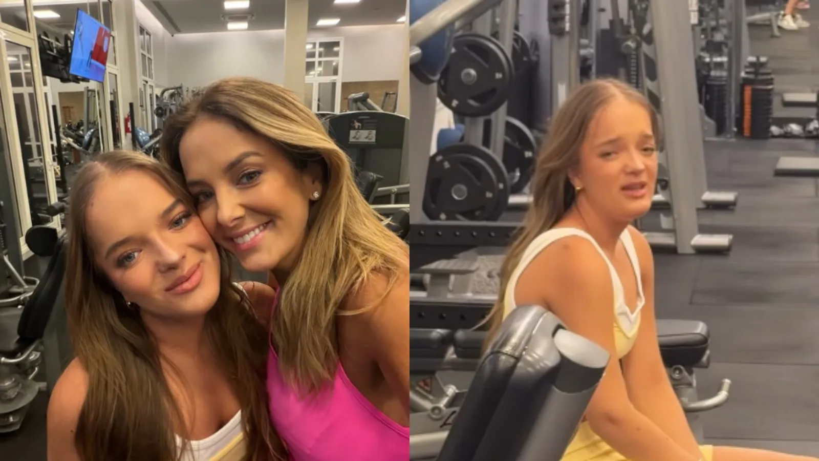 Ticiane Pinheiro mostra Rafa Justus de volta aos treinos após shows
