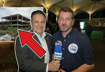 Soranz faz denúncia que abala a campanha Douglas Ruas. R$ 10 milhões enterrados em obra do 'Hospital da Mãe' que virou esqueleto em São Gonçalo