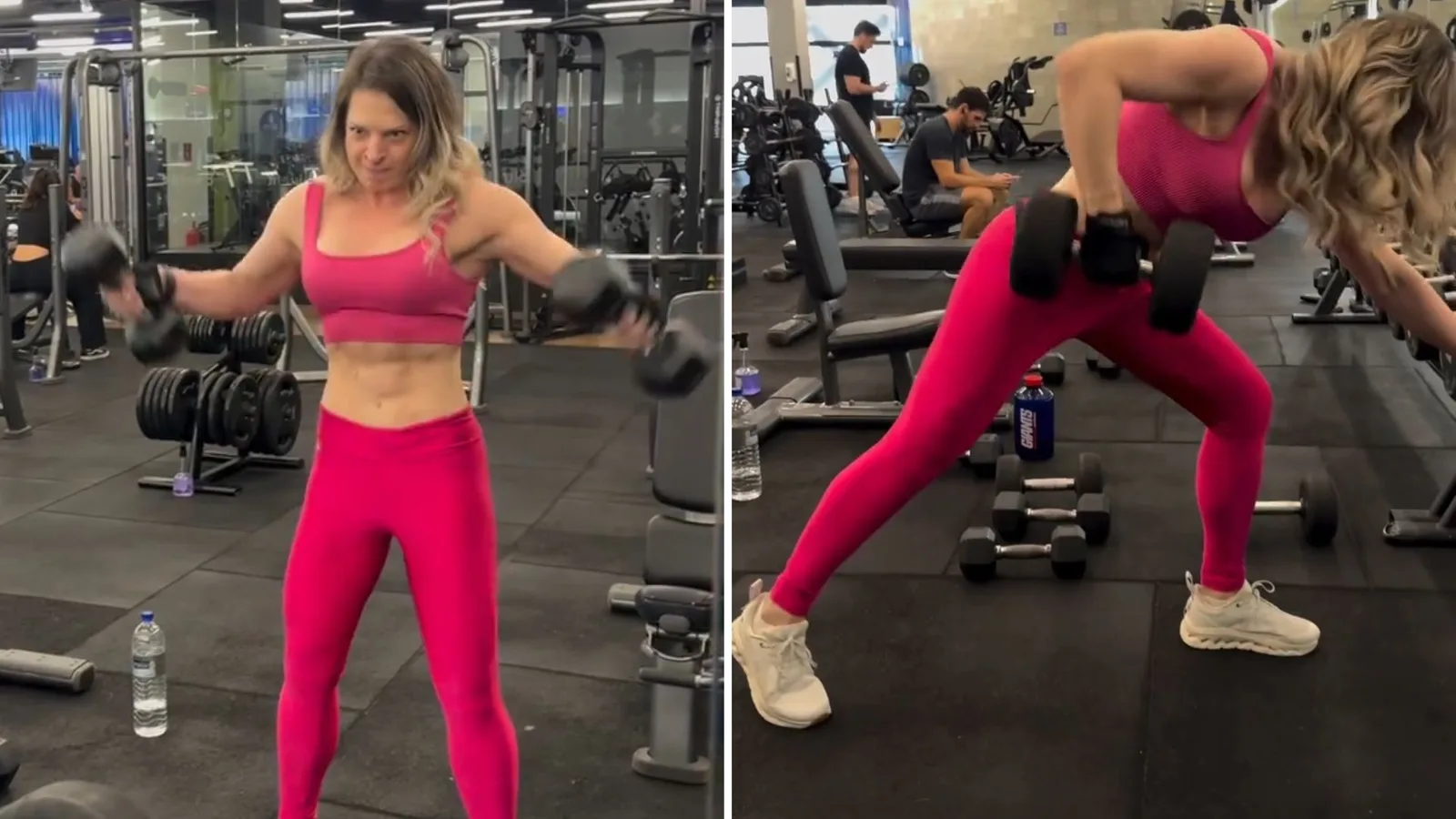 Joice Hasselmann exibe treino de ombros e costas nas redes sociais