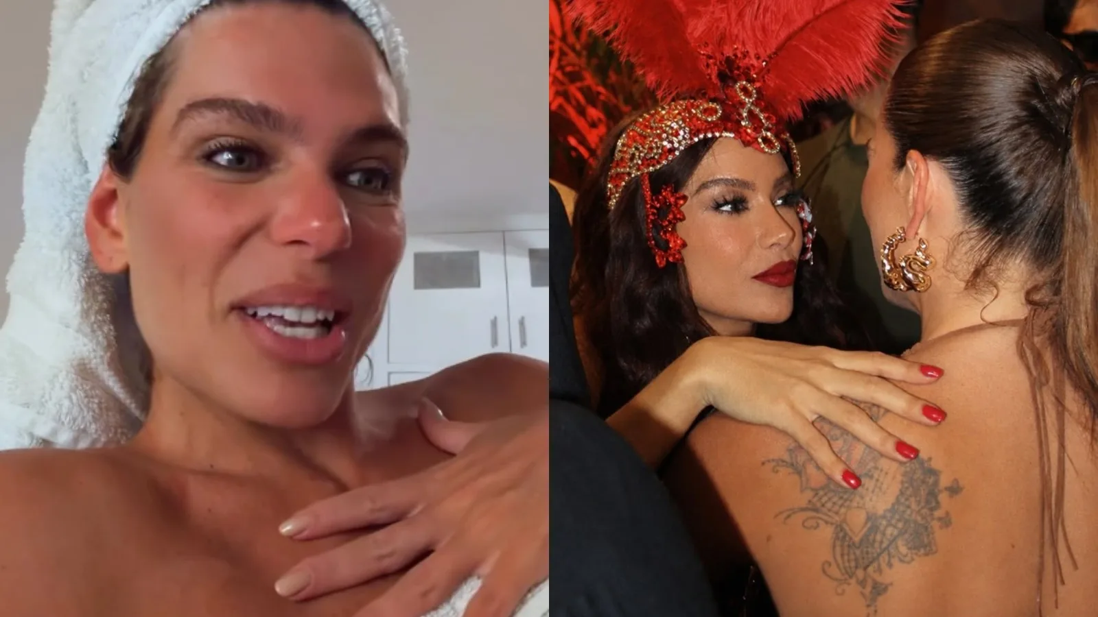Mariana Goldfarb celebra coroação de Anitta na Grande Rio