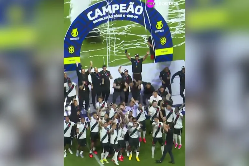 Andrey decide final, e Vasco conquista o Brasileiro Sub-20