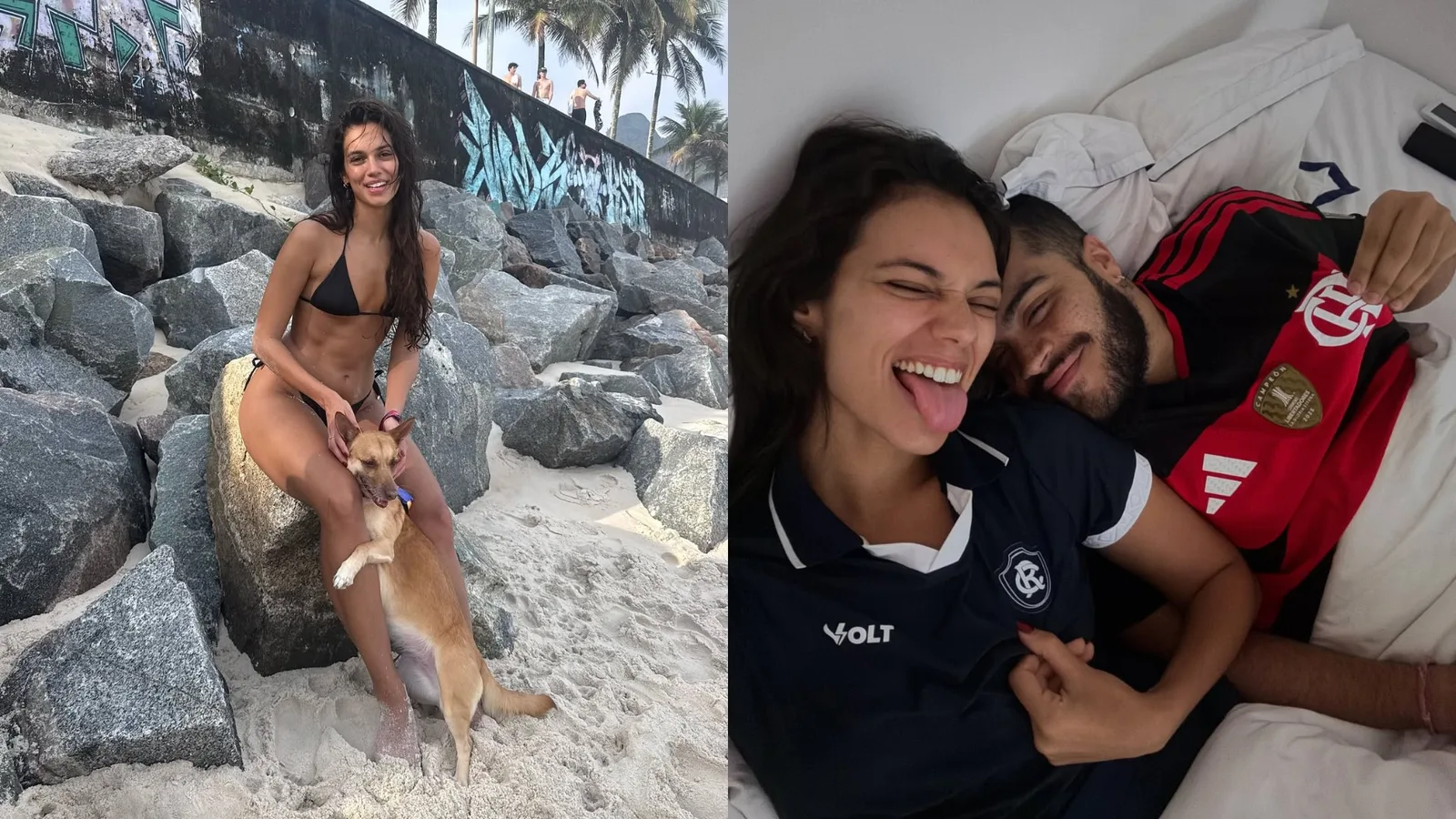 Alane Dias compartilha registros de setembro com Francisco Gil