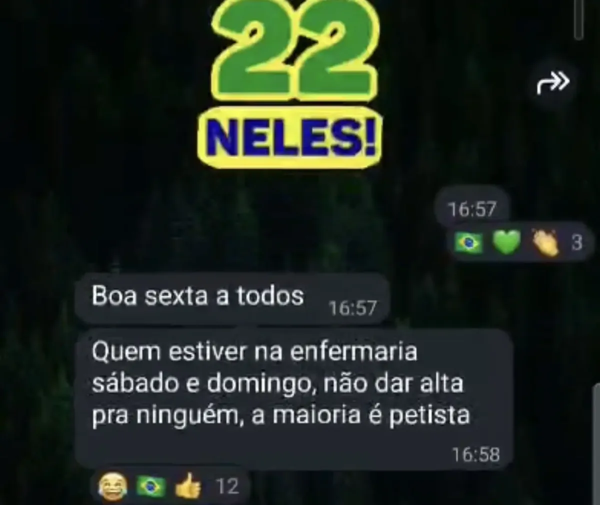 Médica de maternidade em Goiânia é denunciada ao MPF por mensagem sobre alta de pacientes