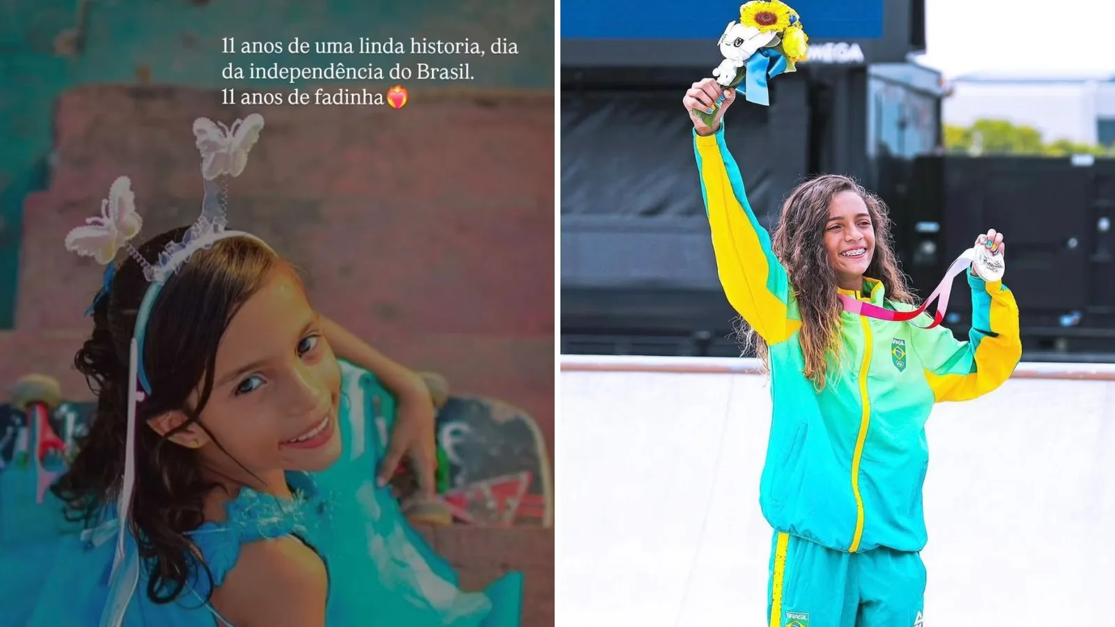 Rayssa Leal comemora 11 anos do vídeo que criou a personagem Fadinha