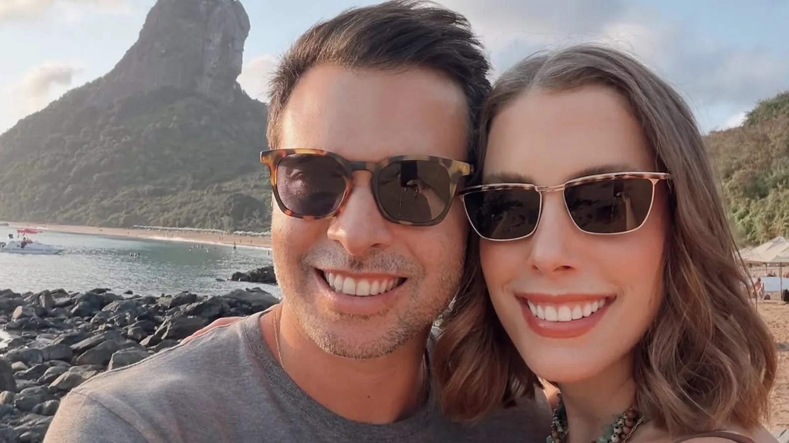 Fabiana Justus enfrenta imprevisto durante mini lua de mel com o marido